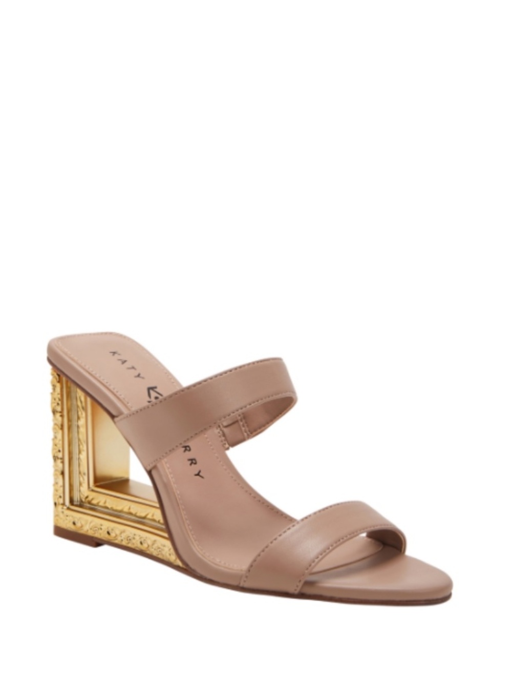 Katy Perry Women's Framing Two Band Wedge Sandals NWB - Picture 5 of 5